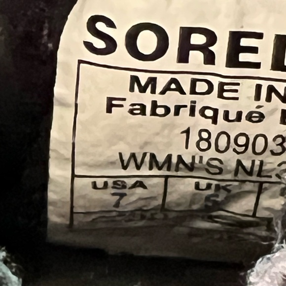 SOREL  EMELIE™ FOLDOVER BOOT Size 7 - Picture 12 of 12